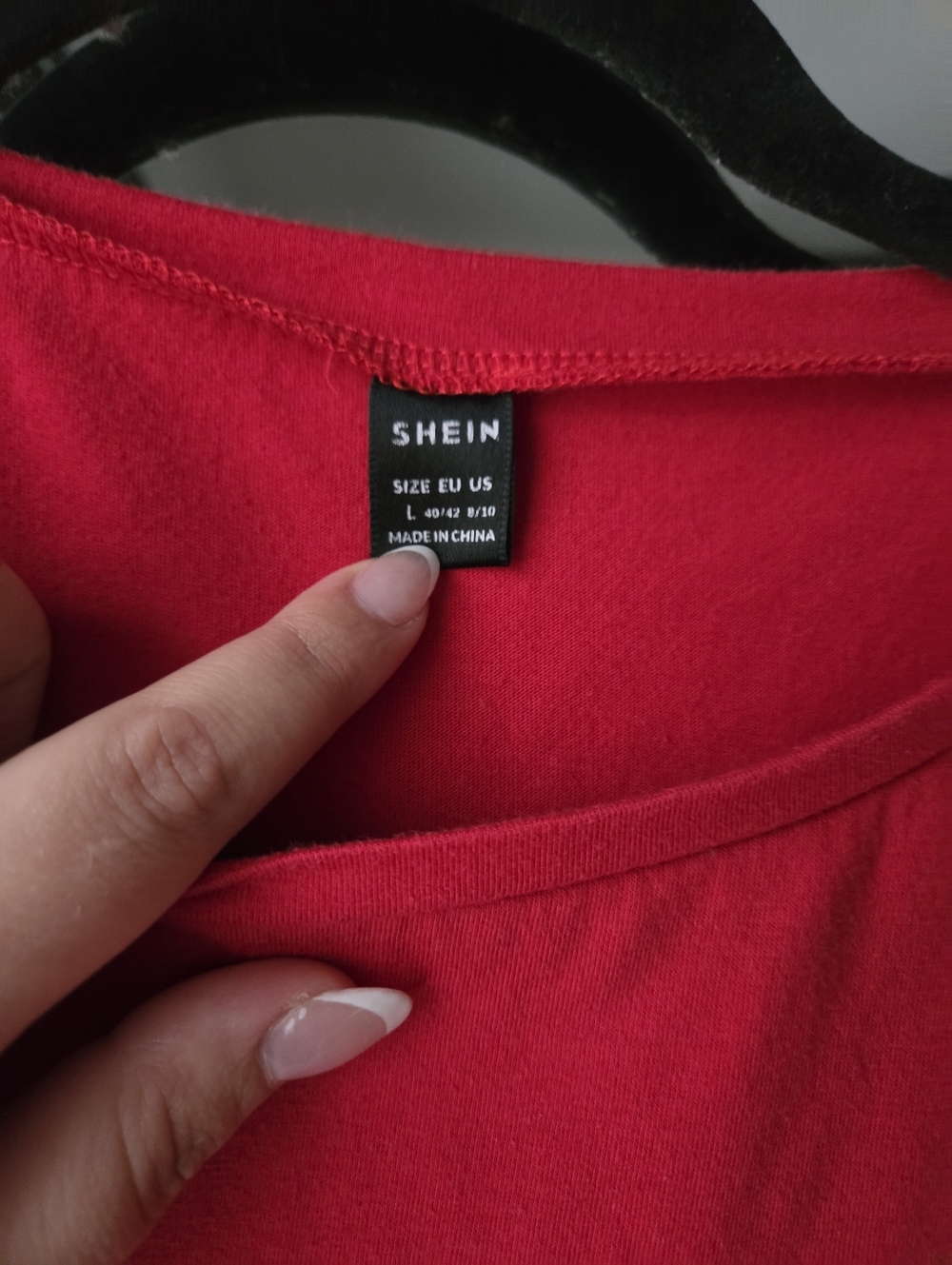 Bright Red Ruffle Sleeve Tank Top - Picture 3 of 3